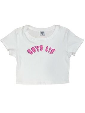 Boys Lie Cropped T-shirt